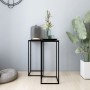 Black steel side tables 2 units by vidaXL, Coffee table - Ref: Foro24-336128, Price: 64,43 €, Discount: %