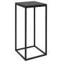 Black steel side tables 2 units by vidaXL, Coffee table - Ref: Foro24-336128, Price: 61,76 €, Discount: %