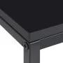 Beistelltische aus schwarzem Stahl, 2 Einheiten von vidaXL, Couchtisch - Ref: Foro24-336128, Preis: 64,43 €, Rabatt: %