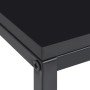 Black steel side tables 2 units by vidaXL, Coffee table - Ref: Foro24-336128, Price: 64,43 €, Discount: %