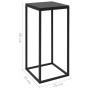 Black steel side tables 2 units by vidaXL, Coffee table - Ref: Foro24-336128, Price: 64,43 €, Discount: %