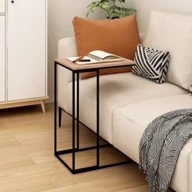 Engineered wood side table in black, 40x30x59 cm by vidaXL, Coffee table - Ref: Foro24-336129, Price: 31,13 €, Discount: %