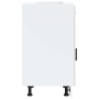 Mueble bajo de cocina porto alto brillo blanco