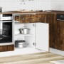 Mueble bajo de cocina porto roble ahumado madera reconstituida