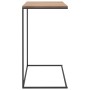 Black plywood side table 55x35x66 cm by vidaXL, Coffee table - Ref: Foro24-336132, Price: 37,21 €, Discount: %