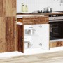 Mueble bajo de cocina porto madera vieja madera reconstituida