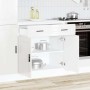 Mueble bajo de cocina porto alto brillo blanco