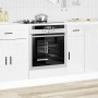 Mueble de horno Porto alto brillo blanco madera reconstituida