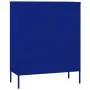 Armario de almacenamiento acero azul marino 80x35x101,5 cm de vidaXL, Taquillas y armarios de almacenamiento - Ref: Foro24-33...