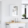 Armario pared para cocina puerta cristal Porto blanco brillante