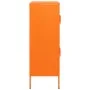 Armario de almacenamiento acero naranja 80x35x101,5 cm de vidaXL, Taquillas y armarios de almacenamiento - Ref: Foro24-336138...