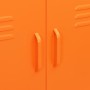 Armario de almacenamiento acero naranja 80x35x101,5 cm de vidaXL, Taquillas y armarios de almacenamiento - Ref: Foro24-336138...