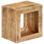 Solid mango wood stool 40x30x40 cm by vidaXL, Side tables - Ref: Foro24-337838, Price: 103,68 €, Discount: %