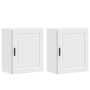 Armarios pared para cocina 2 uds Porto madera ingeniería blanca
