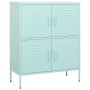 Mintgrüner Stahlschrank 80x35x101,5 cm von vidaXL, Schließfächer und Lagerschränke - Ref: Foro24-336140, Preis: 159,84 €, Rab...