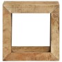 Solid mango wood stool 40x30x40 cm by vidaXL, Side tables - Ref: Foro24-337838, Price: 103,68 €, Discount: %
