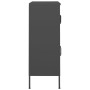 Anthracite gray steel storage cabinet 80x35x101.5 cm by vidaXL, Lockers and storage cabinets - Ref: Foro24-336141, Price: 171...