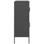 Anthracite gray steel storage cabinet 80x35x101.5 cm by vidaXL, Lockers and storage cabinets - Ref: Foro24-336141, Price: 175...