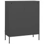 Anthracite gray steel storage cabinet 80x35x101.5 cm by vidaXL, Lockers and storage cabinets - Ref: Foro24-336141, Price: 175...