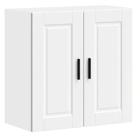 Armario de pared para cocina Porto madera de ingeniería blanca