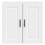 Armario de pared para cocina Porto madera de ingeniería blanca