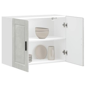 Armario de pared cocina Porto madera ingeniería gris hormigón