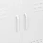 White steel storage cabinet 80x35x101.5 cm by vidaXL, Lockers and storage cabinets - Ref: Foro24-336143, Price: 156,92 €, Dis...