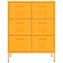 Senfgelber Stahlschrank 80x35x101,5 cm von vidaXL, Schließfächer und Lagerschränke - Ref: Foro24-336146, Preis: 201,34 €, Rab...