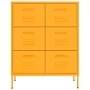 Senfgelber Stahlschrank 80x35x101,5 cm von vidaXL, Schließfächer und Lagerschränke - Ref: Foro24-336146, Preis: 205,48 €, Rab...