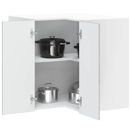 Mueble esquinero cocina Porto madera contrachapada gris sonoma