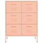 Aufbewahrungsschrank aus rosa Stahl 80x35x101,5 cm von vidaXL, Schließfächer und Lagerschränke - Ref: Foro24-336148, Preis: 1...
