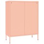 Aufbewahrungsschrank aus rosa Stahl 80x35x101,5 cm von vidaXL, Schließfächer und Lagerschränke - Ref: Foro24-336148, Preis: 1...