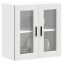 Armario de pared para cocina con puerta de cristal Porto blanco