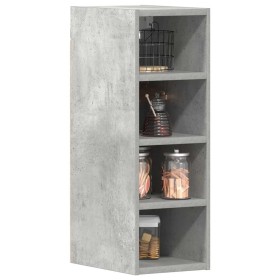 Armario colgante "Riga" gris hormigón 20x29,5x60 cm madera de