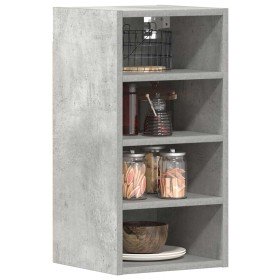 Armario colgante "Riga" gris hormigón 30x29,5x60 cm madera de