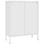 Armario de almacenamiento acero blanco 80x35x101,5 cm de vidaXL, Taquillas y armarios de almacenamiento - Ref: Foro24-336152,...