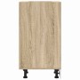 Armario bajo "Riga" Roble Sonoma 30x44,5x81,5 cm Madera de