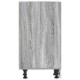 Armario bajo "Riga" Gris Sonoma 30x44,5x81,5 cm Madera de