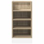 Armario bajo "Riga" Roble Sonoma 40x44,5x81,5 cm Madera de ingeniería en Armarios de cocina | Comprar online en Foro24