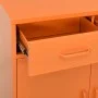 Orange steel storage cabinet 80x35x101.5 cm by vidaXL, Lockers and storage cabinets - Ref: Foro24-336156, Price: 223,32 €, Di...