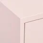 Armario de almacenamiento acero rosa 80x35x101,5 cm de vidaXL, Taquillas y armarios de almacenamiento - Ref: Foro24-336157, P...