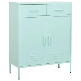 Mintgrüner Stahlschrank 80x35x101,5 cm von vidaXL, Schließfächer und Lagerschränke - Ref: Foro24-336158, Preis: 170,26 €, Rab...