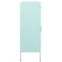 Mintgrüner Stahlschrank 80x35x101,5 cm von vidaXL, Schließfächer und Lagerschränke - Ref: Foro24-336158, Preis: 170,26 €, Rab...