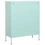 Mintgrüner Stahlschrank 80x35x101,5 cm von vidaXL, Schließfächer und Lagerschränke - Ref: Foro24-336158, Preis: 170,26 €, Rab...