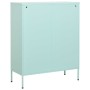 Mintgrüner Stahlschrank 80x35x101,5 cm von vidaXL, Schließfächer und Lagerschränke - Ref: Foro24-336158, Preis: 166,71 €, Rab...
