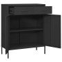 Anthracite gray storage cabinet 80x35x101.5 cm steel by vidaXL, Lockers and storage cabinets - Ref: Foro24-336159, Price: 169...