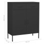 Anthracite gray storage cabinet 80x35x101.5 cm steel by vidaXL, Lockers and storage cabinets - Ref: Foro24-336159, Price: 169...