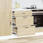Mueble bajo de cocina porto roble sonoma madera reconstituida