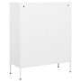 Armario almacenamiento acero blanco 80x35x101,5 cm de vidaXL, Taquillas y armarios de almacenamiento - Ref: Foro24-336161, Pr...