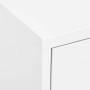 Armario almacenamiento acero blanco 80x35x101,5 cm de vidaXL, Taquillas y armarios de almacenamiento - Ref: Foro24-336161, Pr...
